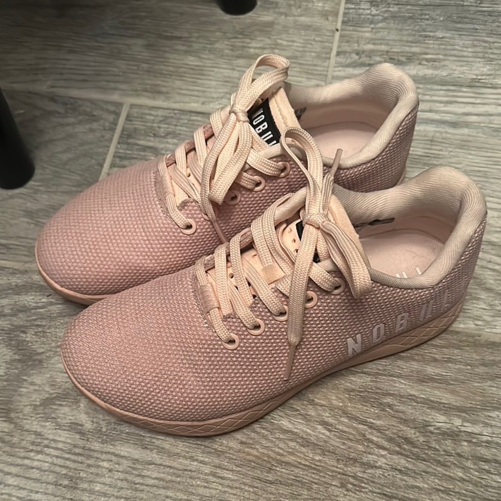 NOBULL Blush Pink Training Shoes